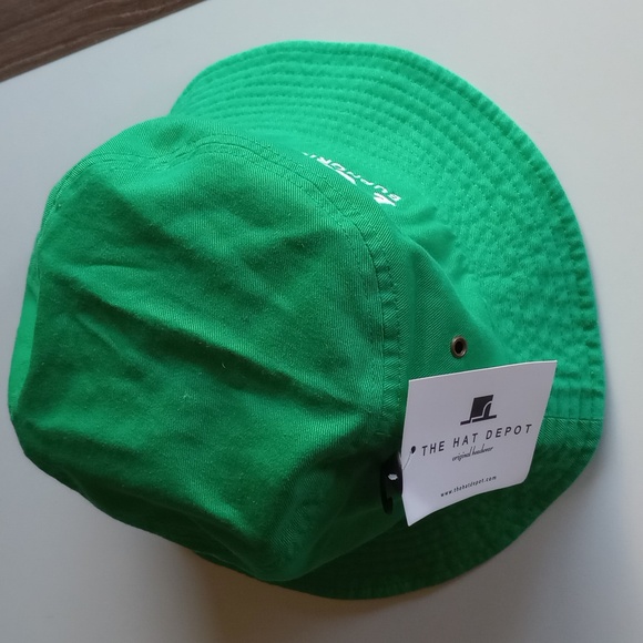 NWT The Hat Depot Kin Euphorics Bucket Hat Kelly Green S/M Size - Picture 10 of 16